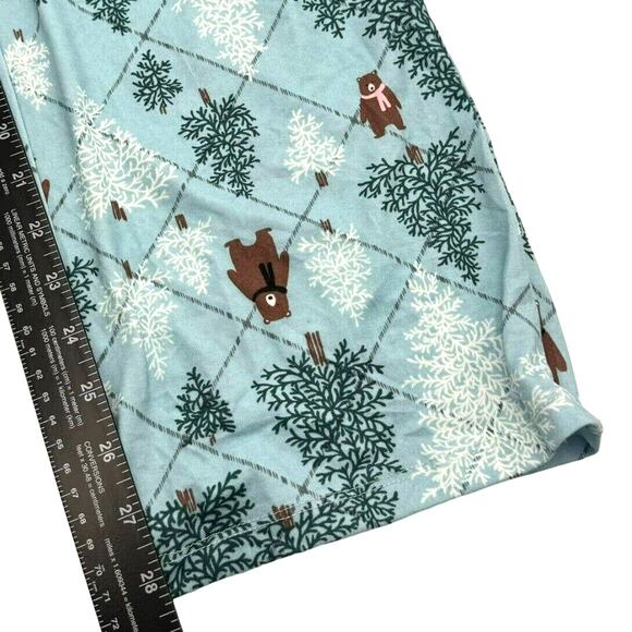 INK + IVY NWT Women's Small lounge pajama pants PJs winter bears trees snow Cute - Picture 5 of 7